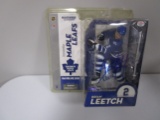 Brian Leetch of the Toronto Maple Leafs signed autographed McFarlane hockey Figure PAAS COA 140