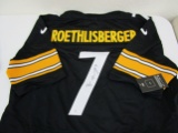 Ben Roethlisberger of the Pittsburgh Steelers signed autographed football jersey PAAS COA 742