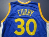 Steph Curry of the Golden State Warriors signed autographed basketball jersey PAAS COA 599