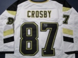Sidney Crosby of the Pittsburgh Penguins signed autographed hockey jersey PAAS COA 258