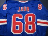 Jaromir Jagr of the New York Rangers signed autographed hockey jersey PAAS COA 396