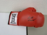 Roberto Duran signed autographed boxing glove PAAS COA 534