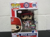 Bryce Harper of the Washington Nationals signed autographed Funko POP figure PAAS COA 459