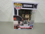 Baker Mayfield of the Cleveland Browns signed autographed Funko POP figure PAAS COA 215