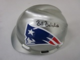 Bill Belichick of the New England Patriots signed autographed Hard Hat PAAS COA 111