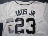 Fernando Tatis Jr of the San Diego Padres signed autographed baseball jersey JSA COA 237