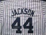 Reggie Jackson of the New York Yankees signed autographed baseball jersey CA COA 757