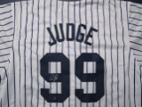 Aaron Judge of the New York Yankees signed autographed baseball jersey CA COA 775