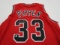 Scottie Pippen of the Chicago Bulls signed autographed basketball jersey PAAS COA 682