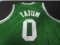 Jason Tatum of the Boston Celtics signed autographed basketball jersey PAAS COA 028