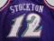 John Stockton of the Utah Jazz signed autographed basketball jersey PAAS COA 141