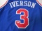 Allen Iverson of the Philadelphia 76ers signed autographed basketball jersey PAAS COA 688