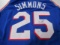 Ben Simmons of the Philadelphia 76ers signed autographed basketball jersey PAAS COA 607