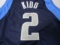 Jason Kidd of the Dallas Mavericks signed autographed basketball jersey PAAS COA 582