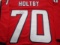 Brandon Holtby of the Washington Capitals signed autographed hockey jersey PAAS COA 609