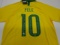 Pele of the Brasil Team signed autographed soccer jersey PAAS COA 917