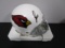 Larry Fitzgerald of the Arizona Cardinals signed autographed mini football helmet PAAS COA 714