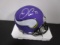 Dalvin Cook of the Minnesota Vikings signed autographed mini football helmet PAAS COA 810