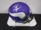 Stefon Diggs of the Minnesota Vikings signed autographed mini football helmet PAAS COA 822