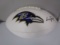 Lamar Jackson of the Baltimore Ravens signed autographed logo football PAAS COA 592