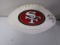 Richard Sherman of the San Francisco 49ers signed autographed logo football PAAS COA 627