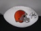 Jim Brown of the Cleveland Browns signed autographed logo football PAAS COA 070