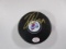 Nathan Mackinnon of the Colorado Avalanche signed autographed logo hockey puck PAAS COA 859