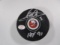 Denis Potvin of the New York Islanders signed autographed logo hockey puck PAAS COA 811