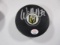 William Karlsson of the LV Golden Knights signed autographed logo hockey puck PAAS COA 982