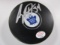 Auston Matthews of the Toronto Maple Leafs signed autographed logo hockey puck PAAS COA 040