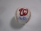 Stephen Strasburg of the Washington Nationals signed autographed logo baseball PAAS COA 135