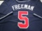 Freddie Freeman of the Atlanta Braves signed autographed baseball jersey PAAS COA 356
