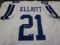 Ezekiel Elliott of the Dallas Cowboys signed autographed football jersey PAAS COA 836