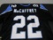 Christian McCaffrey of the Carolina Panthers signed autographed football jersey PAAS COA 363