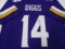 Stefon Diggs of the Minnesota Vikings signed autographed football jersey PAAS COA 353