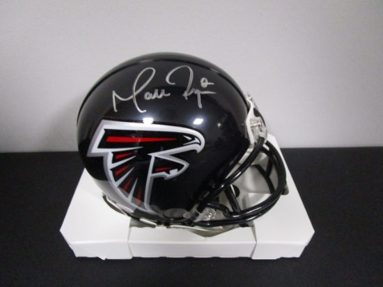 Matt Ryan of the Atlanta Falcons signed autographed mini football helmet PAAS COA 918