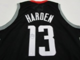 James Harden of the Houston Rockets signed autographed basketball jersey PAAS COA 672