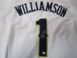 Zion Williamson of the New Orleans Pelicans signed autographed basketball jersey PAAS COA 145