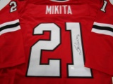 Stan Mikita of the Chicago Blackhawks signed autographed hockey jersey PAAS COA 619