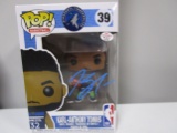 Karl Anthony Towns of the Minnesota Timberwolves signed Funko Pop Figure PAAS COA 744