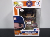 Jose Altuve of the Houston Astros signed autographed Funko Pop Figure PAAS COA 472