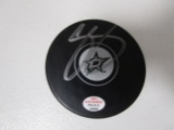 Jamie Benn of the Dallas Stars signed autographed logo hockey puck PAAS COA 956
