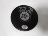 Ben Bishop of the Dallas Stars signed autographed logo hockey puck PAAS COA 934