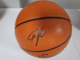 Giannis Antetokounmpo of the Milwaukee Bucks signed full size basketball PAAS COA 700