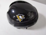 Sidney Crosby of the Pittsburgh Penguins signed autographed mini hockey helmet PAAS COA 809