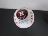 Jose Altuve of the Houston Astros signed autographed logo baseball PAAS COA 113