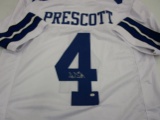 Dak Prescott of the Dallas Cowboys signed autographed football jersey PAAS COA 851