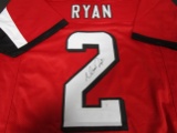 Matt Ryan of the Atlanta Falcons signed autographed football jersey PAAS COA 140