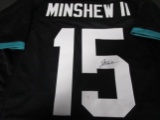Gardner Minshew of the Jacksonville Jaguars signed autographed football jersey PAAS COA 150