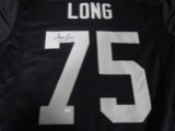 Howie Long of the Oakland Raiders signed autographed football jersey PAAS COA 180